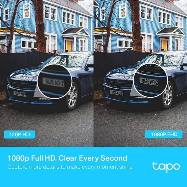 T Tapo 2K QHD Pan/Tilt AI Home Security WiFi Camera, Panoramic