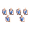 thumbnail image 3 of Jumpingount 3 piezas Support Bra - Transpirable para máxima comodidad Sujetadores sin costuras Top Fitness Sports Bra Ropa deportiva Ropa azul METRO 2piezas, 3 of 4