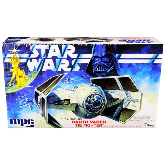 Diecast Dropshipper MPC952 Skill 2 Model Kit Darth Vaders Tie Fighter Star Wars Episode IV A New Hope Movie