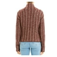 thumbnail image 2 of THEORY Womens Red Mock Neck Inlay Long Sleeve Sweater Petites Size: P, 2 of 2