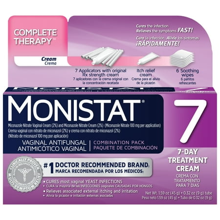 Monistat 7 Vaginal Antifungal 7-Day Treatment Cream ...