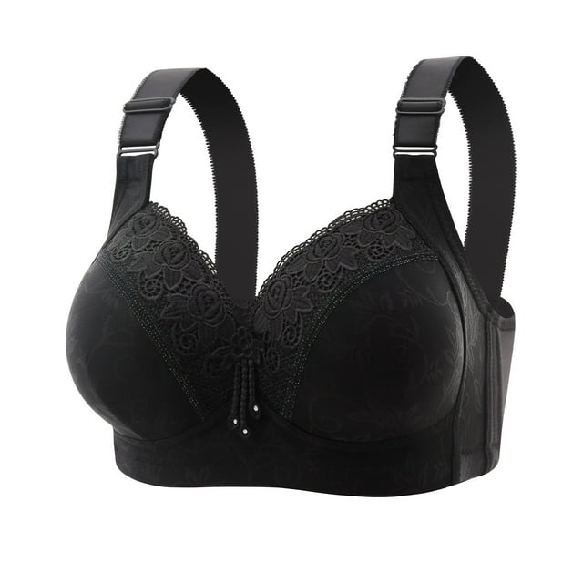 MIASHUI Soutiens-Gorge pour Femmes Automne et Hiver Nouvelle Collection Soutien-Gorge Réglable Sans Armature Grande Poitrine sous-Vêtements
