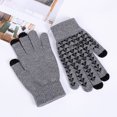 thumbnail image 5 of Guantes de invierno para hombre y mujer - Gel de silicona antideslizante para pantalla táctil MFZFUKR CPB-CJZ296-5, 5 of 5