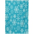 thumbnail image 2 of GZHJMY White Snowflakes on Blue Background Outdoor Tablecloth 60x90In,Rectangle Table Cover Kitchen Dinner for Outdoor and Indoor Party Holiday Hotel BBQ-Christmas341 Home Decor, 2 of 7