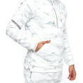 thumbnail image 6 of Jordan Sportswear Flight Tech Men's Half Zip Jacket White-Camouflage ah6163-121, 6 of 6