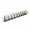 Brown Plastic, variant on Bird B Gone BBG2000-7-WHT White Plastic Bird Spike - 50 ft. x 7 in.