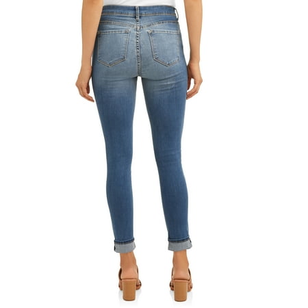 time and tru high rise ankle jegging
