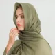 thumbnail image 3 of Nueva bufanda de hijab de jersey modal para mujer, chal elástico, diadema musulmana lisa, bufanda larga de color sólido de moda, pañuelo para el cuello de 180*70 cm, 3 of 4