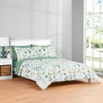 thumbnail image 3 of Mainstays All in One Reversible Comforter and Sheet set- 7 Piece, King, Golden Floral, 3 of 13