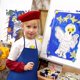 thumbnail image 5 of 12delantales Para Niños Aptos Para Cocinar, Pintar Y Hornear, 5 of 8