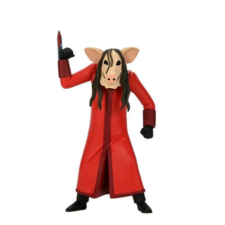 NECA Saw: Toony Terrors Jigsaw Action Figure with Red Cloak (6