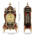 thumbnail image 3 of Despertador de escritorio, reloj Vintage, realeza clásica, sala de estar, mueble de TV, escritorio, mobiliario Imperial, reloj de péndulo creativo para sentarse MFZFUKR 1254-2, 3 of 5