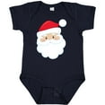 thumbnail image 3 of Inktastic Santa Claus, Smiling Santa, Red Hat, White Beard Boys or Girls Baby Bodysuit, 3 of 5
