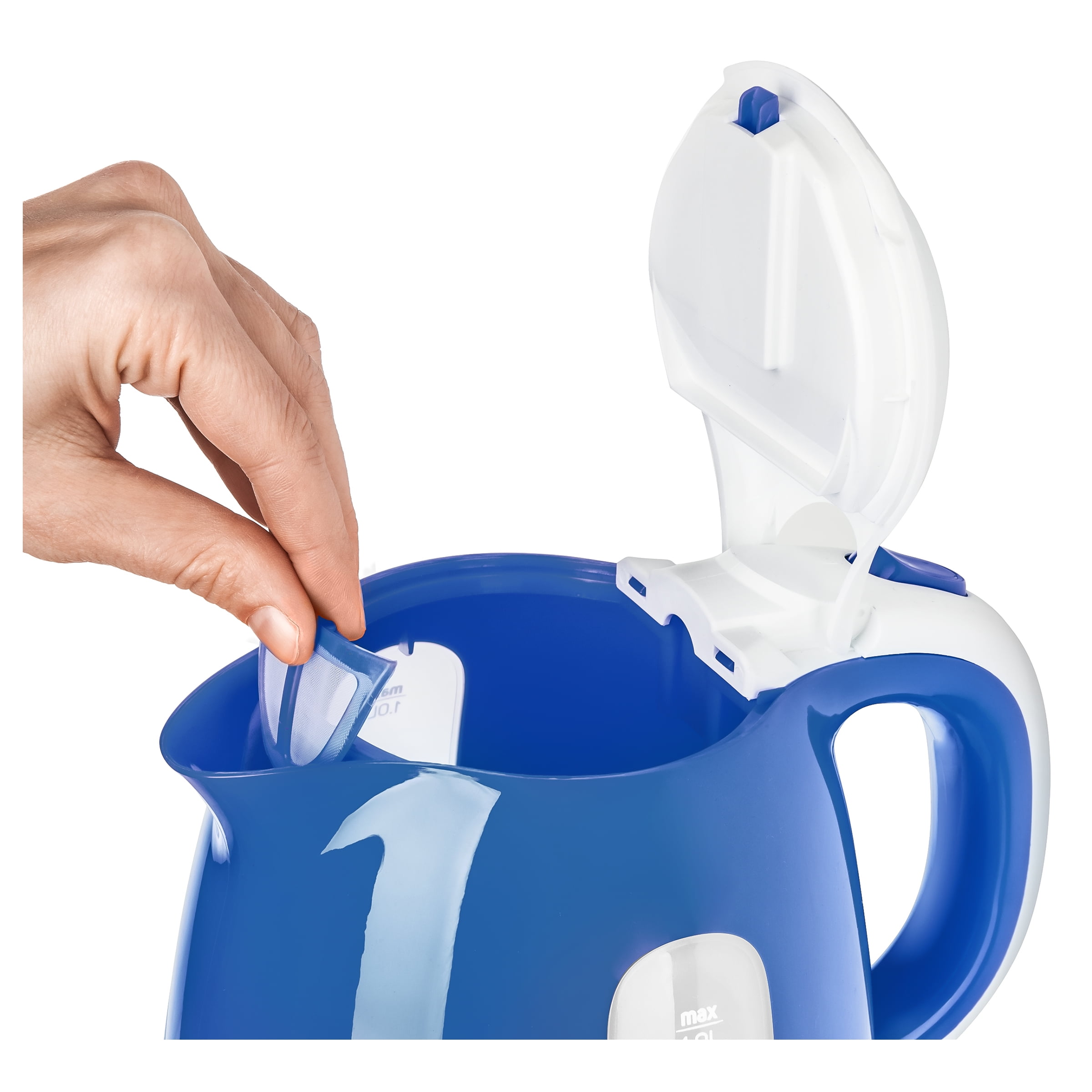 SENCOR SWK1012BL Small Electric Kettle, 1L, Blue