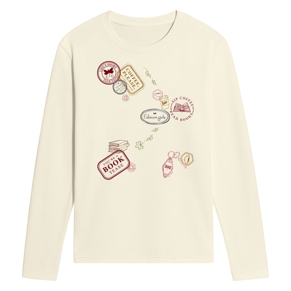 Gilmore Girls - Stamps Long Sleeve Graphic T-Shirt