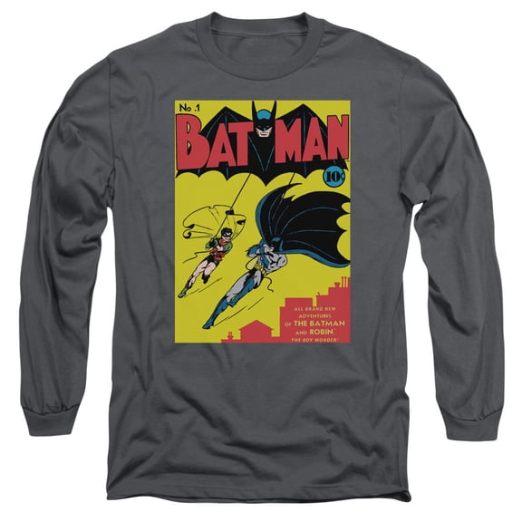 Batman - Batman First - Long Sleeve Shirt - Large