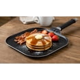 thumbnail image 2 of Large Non-Stick Stovetop Griddle Pan - 12" x 11" Flat Top Grill, 2 Pounds, Perfect for Pancakes, Eggs, Bacon & More, 2 of 5