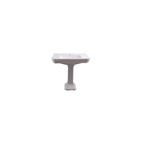 BarclayCorbin Rectangular Pedestal Lavatory,
