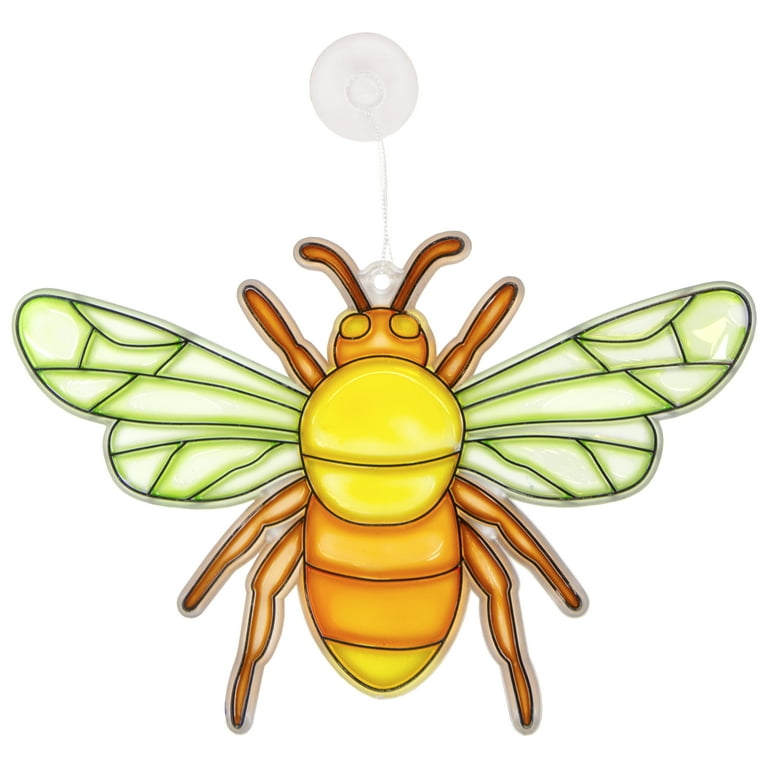 Smarts & Crafts Insect Window Art Kit, 30 Pieces, Multi-color, for