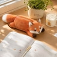 thumbnail image 7 of Zeyigg Cute Plush Pencil Case for Kids Girls, Soft Furry Pencil Pouch, Large Capacity Zipper Pen Holder Bag for School Supplies and Stationery,White, 7 of 7