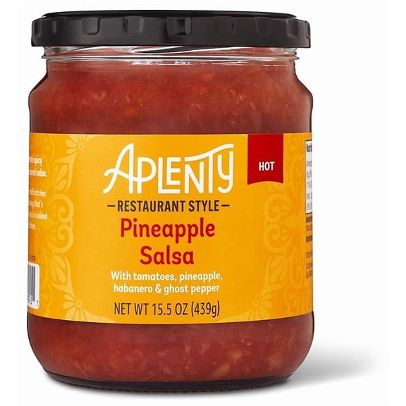 1x Aplenty Pineapple Salsa - Hot, 15.5 Oz