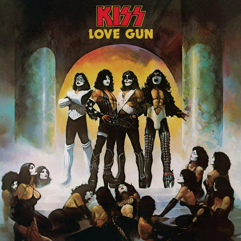 Kiss - Love Gun [Tangerine/Aqua Splatter LP] - Music