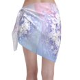thumbnail image 2 of Kll Merry Christmas Print Women'S Sarong Coverups Short Bathing Suit Wrap Skirt Beach Wrap Swimsuit Cover Ups, 2 of 7
