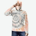 thumbnail image 2 of Hoodies for Men UPF 50+ Sun Protection Hoodie Tie-Dye Lightweight Hoodies Long Sleeve Shirts for Hiking Fishing 3XL, 2 of 5