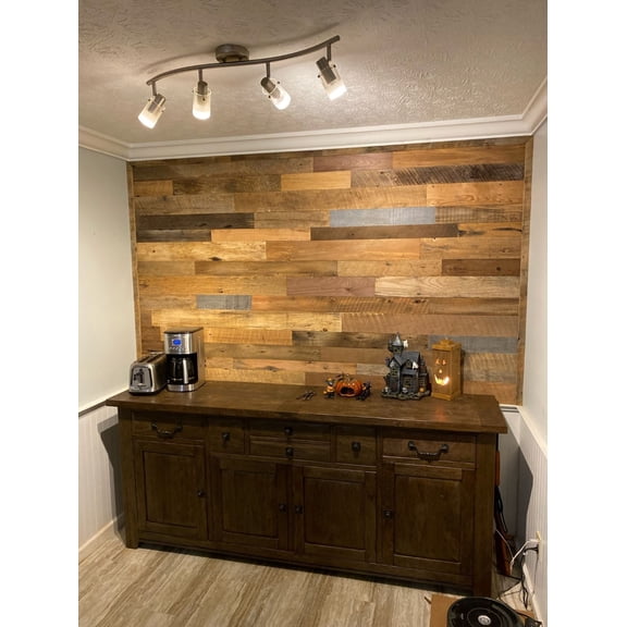 Premium Vintage Reclaimed Barn Wood Bundle (10.2 sq. ft.)