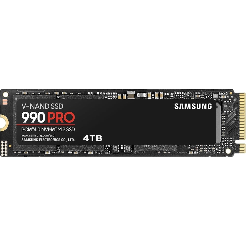 【新品未開封】Samsung SSD 990 PRO 4TB M.2 NVMe Samsung 990 PRO 4TB PCIe 4.0 NVMe M.2 SSD 2 Pack - Internal Solid