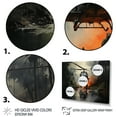 thumbnail image 3 of Designart "Military Helicopter During the Vietnam War" Military Floater Framed Wall Art Living Room, 3 of 7