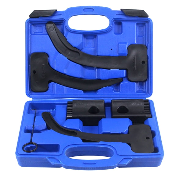 Camshaft Phaser Timing Chain Lock Tool Kit Compatible with VW Chrysler Jeep Dodge 3.6L Engine With Carrying Case