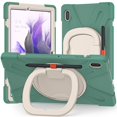 thumbnail image 5 of Funda protectora de color para Samsung Tab S7 Fe de 12,4 pulgadas con soporte para bolígrafo, anillo ajustable grande y protección contra golpes., 5 of 5