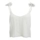 thumbnail image 2 of Camisola informal de punto blanca con tirantes finos para mujer SG, 2 of 8
