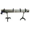 thumbnail image 3 of Assembly Line Conveyor Belt Chain Plate Conveyor Belt Adjustable Height Belt Conveyor System 110V, 3 of 11