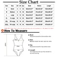 thumbnail image 3 of Summer Saving Wycnly Womens Jumpsuits Fashion Business Empire Waist Plus Size Loose Wide Leg Long Jumpsuits Trendy Striped Print Half High Neck Long Sleeve Maxi Rompers for Women, 3 of 6