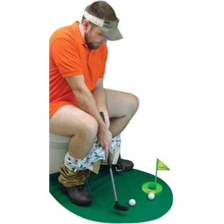 Potty Putter Toilet Time Golf Game