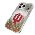 thumbnail image 2 of Indiana Hoosiers Linen Logo iPhone Glitter Case, 2 of 6