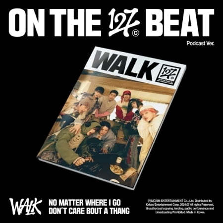 NCT 127 - Walk - Podcast Version - incl. Photobook, Sticker Pack, Folded Poster   Photocard - Music & Performance - CD