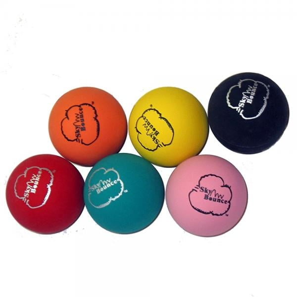 Sky Bounce Ball 3pk Assorted Colors 2"