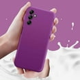 thumbnail image 6 of Slim case for Samsung Galaxy A14 5G Case, Liquid Silicone Case for Galaxy A14 5G 2023 (6.6 inch) Soft Silicone Rubber Shockproof Protective, Purple, 6 of 13