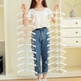 thumbnail image 5 of Jinsinto 5 Pieces of Children's Clothes Rack Telescopic Multifunctional Baby Kids Clothes Hanging Newborn Clothes Support Baby Clothes Rack Home Non-slip (Blue), 5 of 5