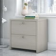 thumbnail image 2 of Echo 2 Drawer Lateral File Cabinet in Gray Sand - Engineered Wood, 2 of 6