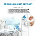 thumbnail image 4 of mmirethe Stainless Steel Bucket Bracket Inverted Drinking Fountain Simple Desktop Drinking Rack for Outdoor, 4 of 6