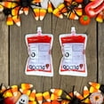 thumbnail image 4 of FELTECHELECTR 10 bolsas de sangre para guardar bebidas, ideales para fiestas de Halloween (tipo aleatorio, 150 ml sin gancho ni embudo), 4 of 6