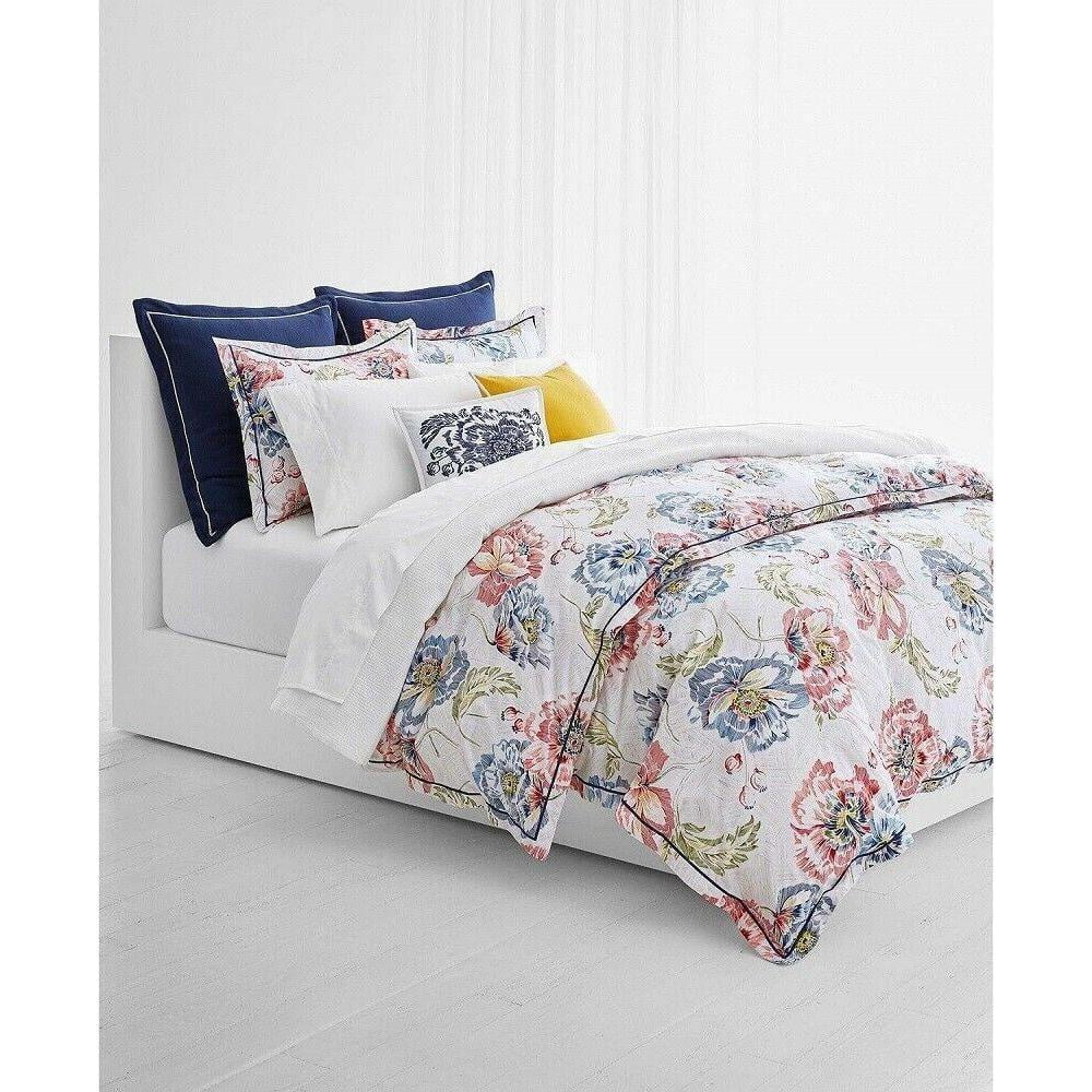 Lauren Ralph Lauren Isadora Flora 3Pc. Duvet Set F/Q Bedding BrickSeek