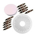 thumbnail image 4 of Kit para hacer rosetas DIY, manualidades, adornos, pasatiempos, arte, roseta de cinta profesional Diámetro 12 cm, 4 of 9