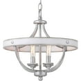 thumbnail image 6 of Progress Lighting Gulliver 4-Light Semi-Flush Graphite Ceiling Light, Wood Grained Texture, 6 of 6