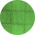 thumbnail image 1 of Ahgly Company Indoor Round Solid Green Modern Area Rugs, 5' Round, 1 of 4