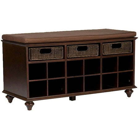 Carrabelle Entryway Shoe Storage Bench Multiple Finishes